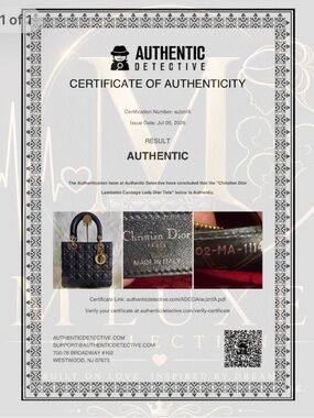 Dior Lady Dior Quilted Lambskin Satchel - Black with Gold Hardware